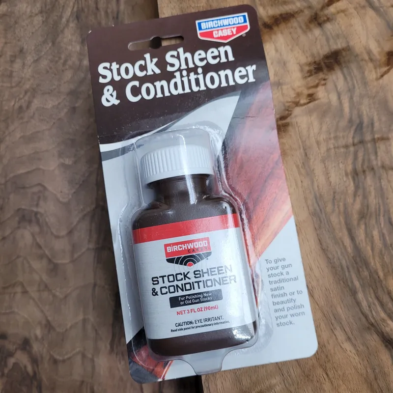 Stock sheen and conditioner