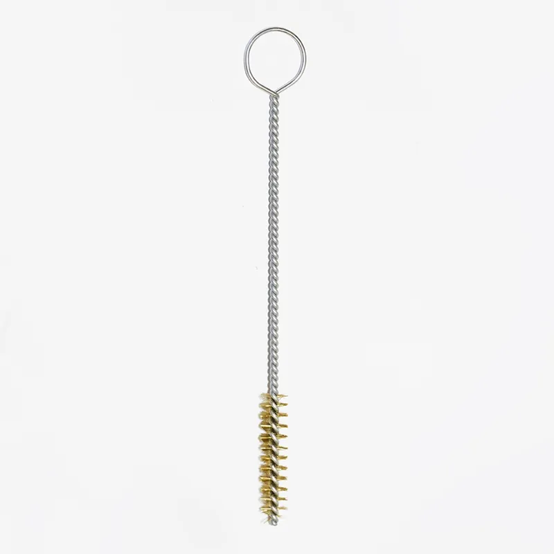 Brass brush with ring for pistol