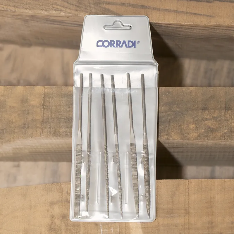 Needle rasp for woods set